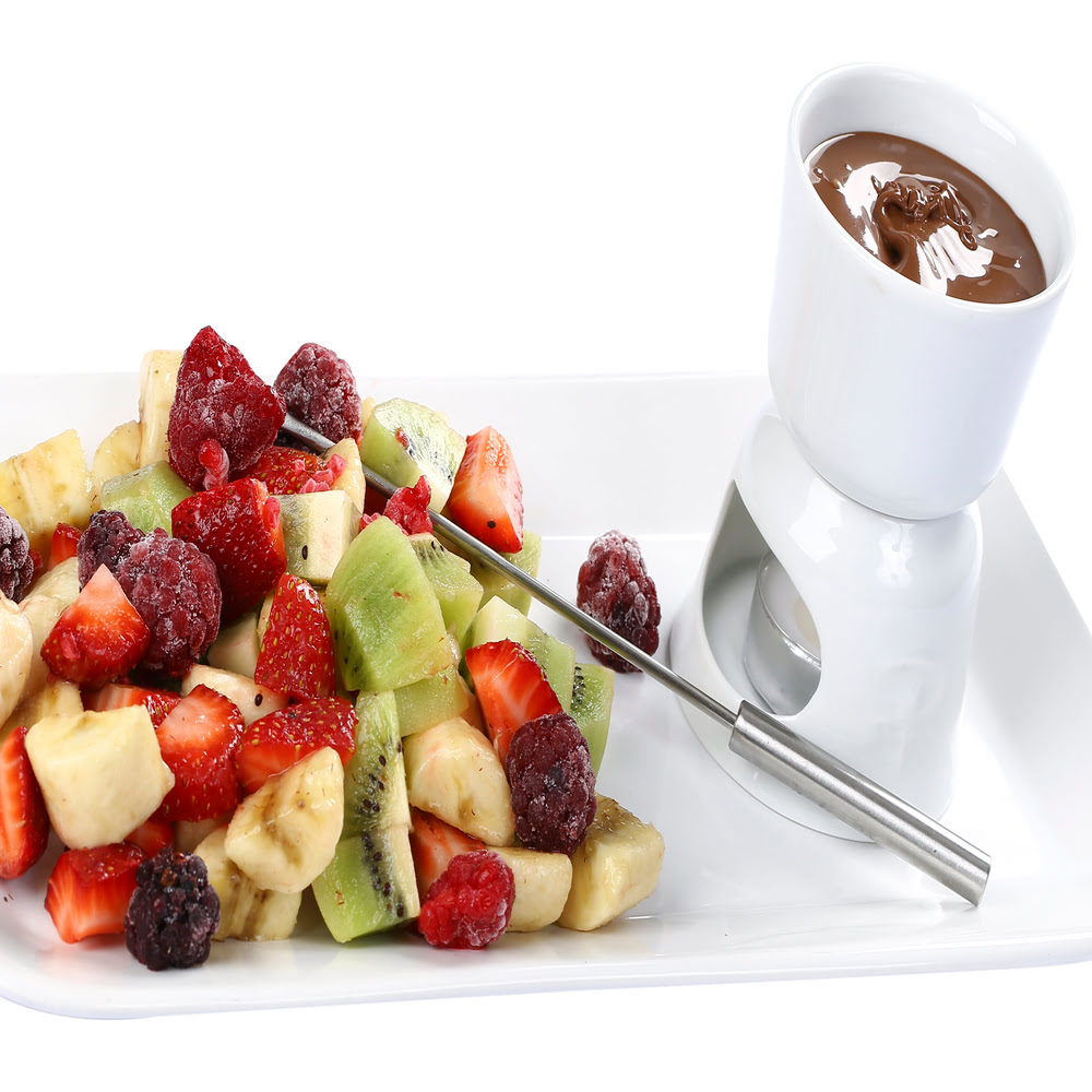 Fondü ve Meyve Tabağı